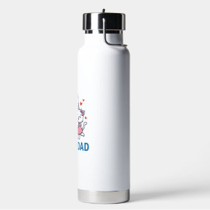 Bester Papa Golf Katze Umarmen Cute Vektor Design_ Trinkflasche