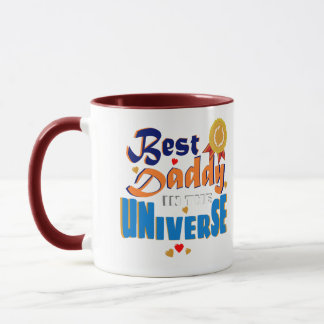 Bester Papa im Universum Tasse
