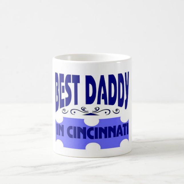 Bester Papa in Cincinnati Kaffeetasse (Mittel)