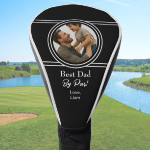 Bester Papa - individuelles Fotogeschenk zum Vater Golf Headcover