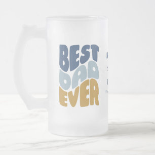 Bester Papa je Mattglas Bierglas