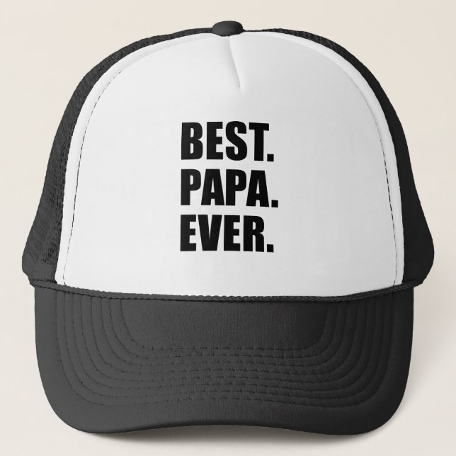 Bester Papa je Truckerkappe (Vorderseite)