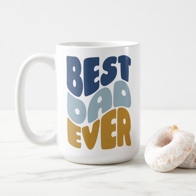 Bester Papa Kaffeetasse (Mit Donut)
