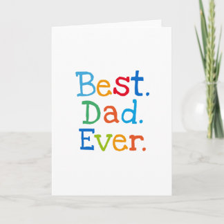 Bester Papa Karte