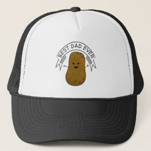 Bester Papa Kartoffel Truckerkappe