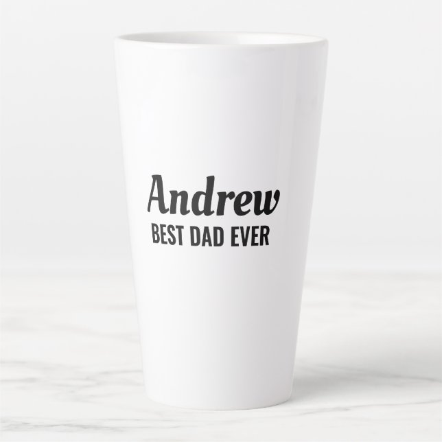 Bester Papa  Milchtasse (Vorderseite)