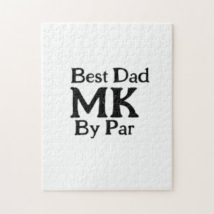 Bester Papa nach Par Monogramm Vater Tag einfache  Puzzle