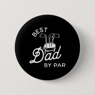 Bester Papa Par Funny Fathers Day Golf Papa Club G Button