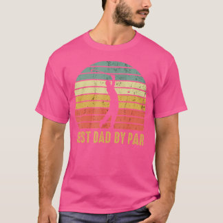Bester Papa Par Funny Golf-Geschenk für Männer Vat T-Shirt