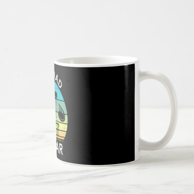 Bester Papa Par Vater's Day Disc Golf Großvater Lu Kaffeetasse (Rechts)