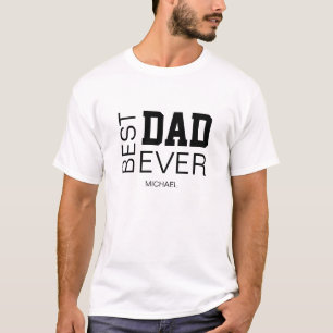 Bester Papa Personalisiert T-Shirt
