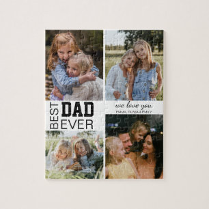 Bester Papa personalisierte Fotos Puzzle