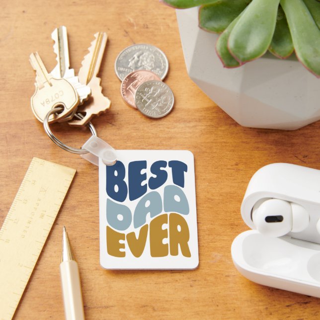 Bester Papa Schlüsselanhänger (Schreibtisch)