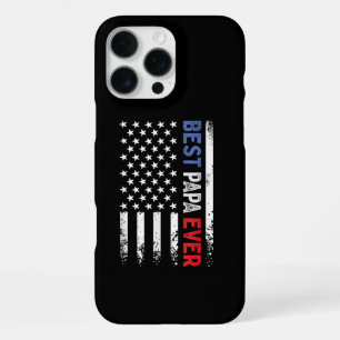 Bester Papa-Tag des Vaters mit amerikanischer Flag iPhone 16 Pro Max Hülle