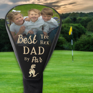 Bester Papa Tee Rex von Par Kindern Foto Golf Headcover