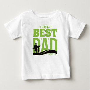 Bester Papa überhaupt Baby T-shirt