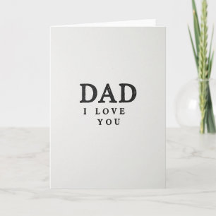 Bester Papa überhaupt Einfache Karte