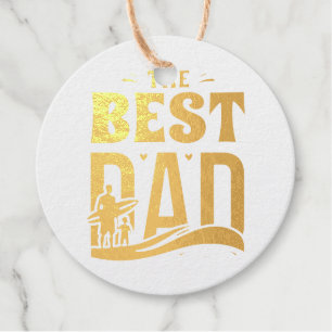 Bester Papa überhaupt Geschenkanhänger