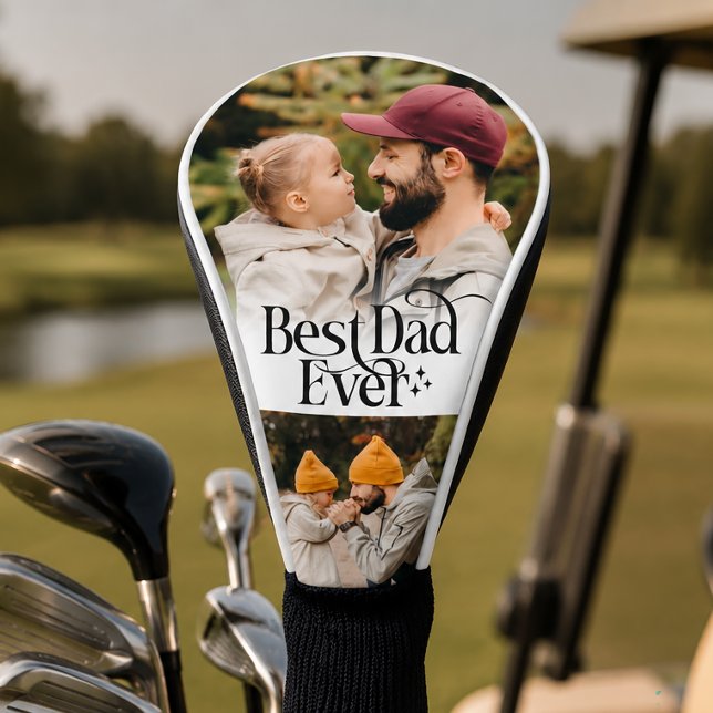 Bester Papa überhaupt Personalisiert Golf Headcover (Von Creator hochgeladen)