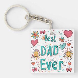 Bester Papa überhaupt Vater des Jahres Schlüsselanhänger