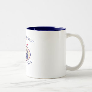 Bester Papa überhaupt Zweifarbige Tasse