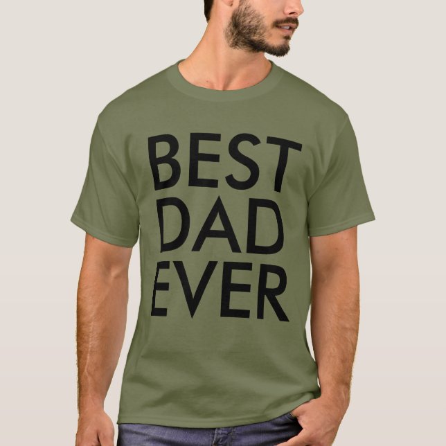 Bester Papa | Vatertag T-Shirt (Vorderseite)