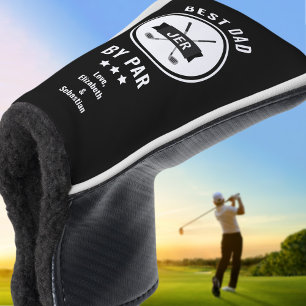 Bester Papa von Par Golfer Wortspiel Golf Liebhabe Headcover