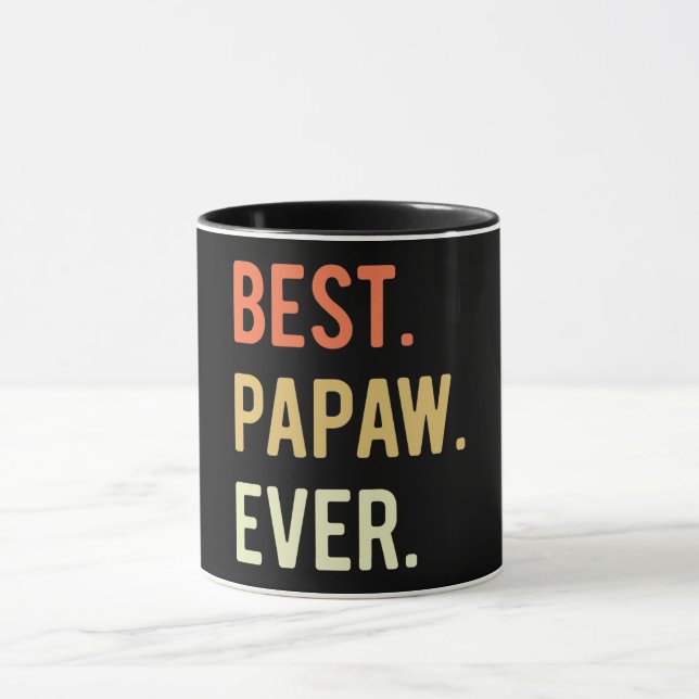 Bester Papaw je Tasse (Zentrum)