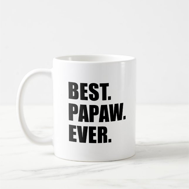 Bester Papaya-Frucht überhaupt südlicher Großvater Kaffeetasse (Links)