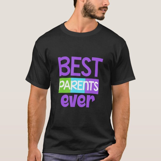 Bester Parent Mum Mother Dad Father T-Shirt (Vorderseite)