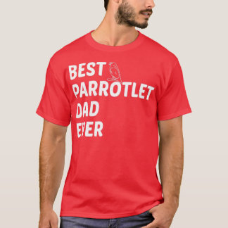 Bester Parrotlet-Vater je BirdOwnerPetDaddyPapagei T-Shirt