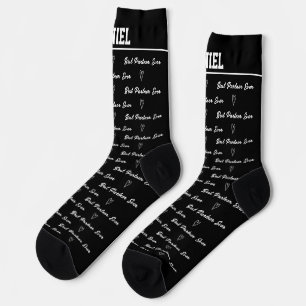 Bester Partner Aller Zeiten   Lustiges Monogramm Socken