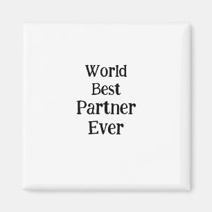 Bester Partner der Welt, Valentinstag Liebhaber Fr Magnet