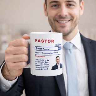 Bester Pastor Aller Zeiten Foto Kaffeetasse – Dank