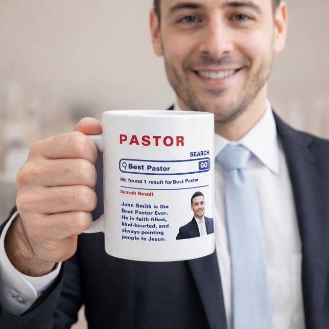 Bester Pastor Aller Zeiten Foto Kaffeetasse – Dank (Von Creator hochgeladen)