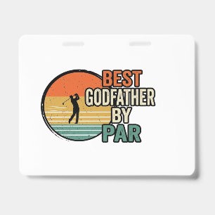 Bester Pate von Par Vintage Golf Vektor Design_1 Ausweis