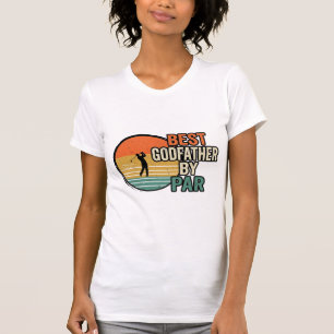 Bester Pate von Par Vintage Golf Vektor Design_1 T-Shirt