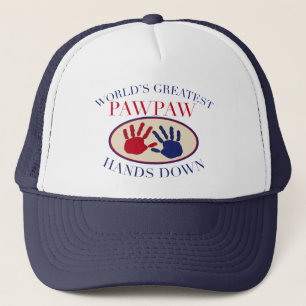Bester PawPaw Hands Down Truckerkappe