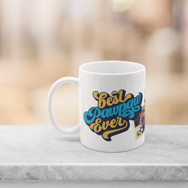 Bester Pawpaw je | Opa-Foto Kaffeetasse (Von Creator hochgeladen)