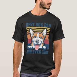 Bester Pembroke Welsh Corgi-Vater Aller Zeiten Hu T-Shirt