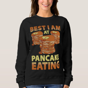 Bester Pfannkuchen essender Pfannkuchen-Macher Pfa Sweatshirt