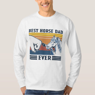 Bester Pferdevater Aller Zeiten Lustiger Pferdelie T-Shirt