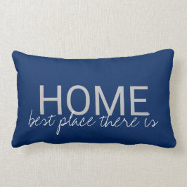 Bester Platz modernen Marineblau ZUHAUSE dort ist Lendenkissen