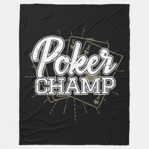 Bester Pokerspieler Poker Karten Spiel Fleecedecke