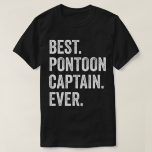 Bester Pontoon-Kapitän überhaupt T-Shirt