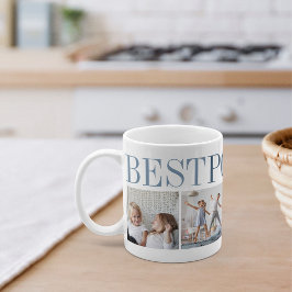 Bester Pop je 4 Foto Collage Opa Kaffeetasse
