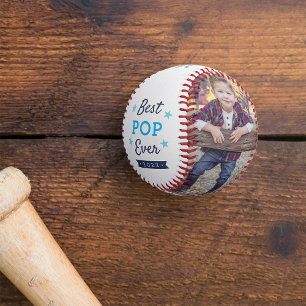 Bester Pop je   Foto des Großvaters Baseball