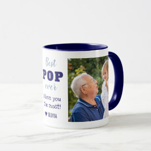Bester Pop je Liebe Sie maximal 2 Foto Tasse