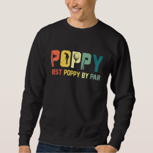 Bester Poppy Par Golf Sweatshirt