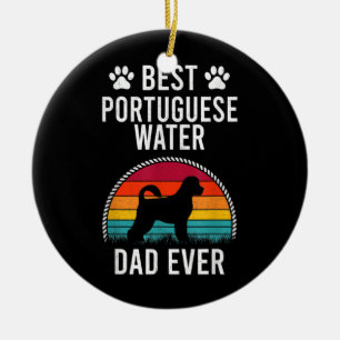 Bester portugiesischer VATER je Hund Lover Keramik Ornament